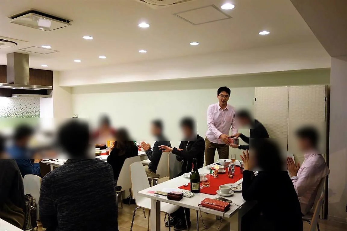 英語の会イベントでの一コマ